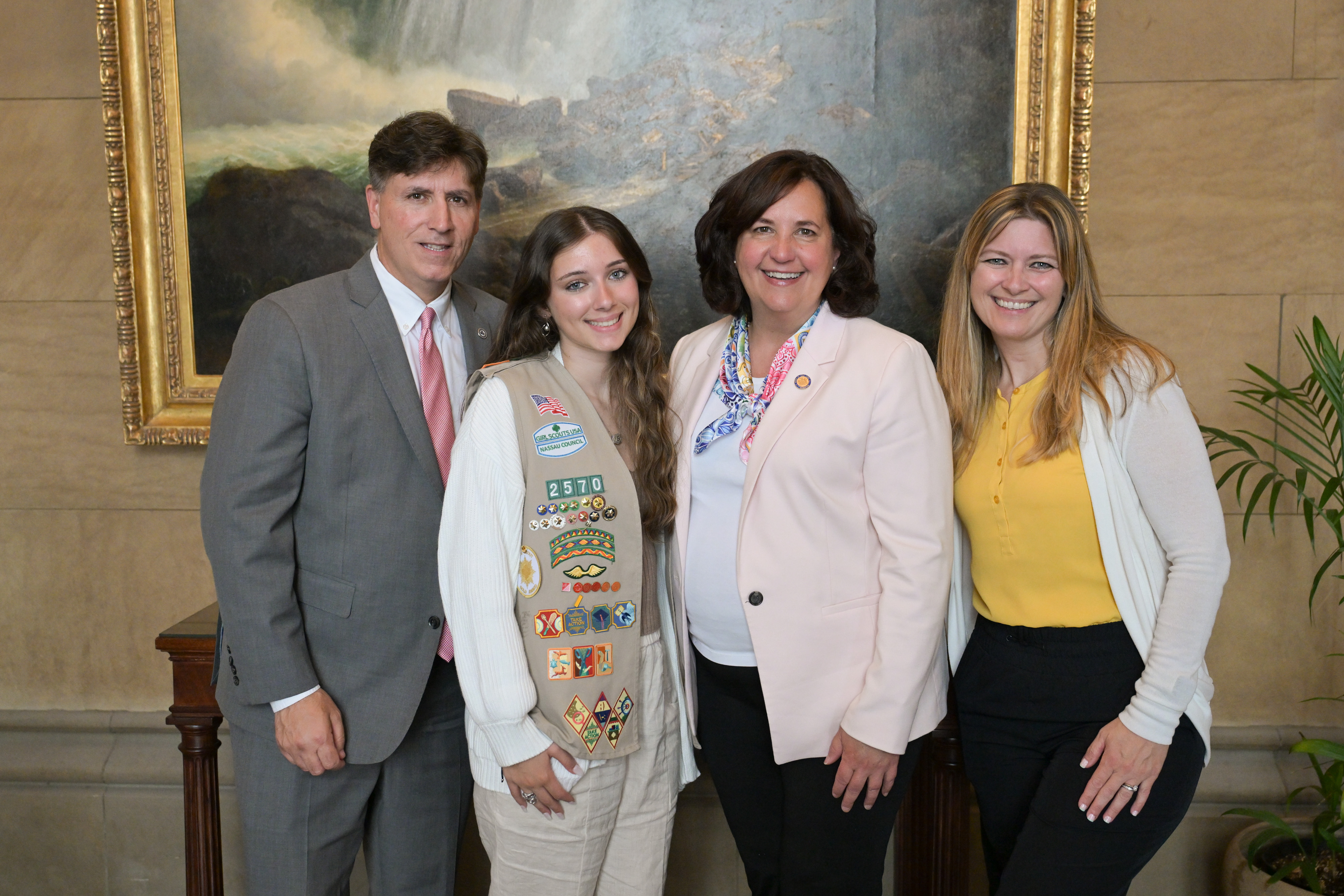 Brooke Boccio named VFW NY Scout of the Year 