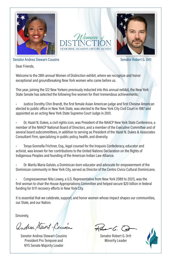 2026 historical women of distinction.