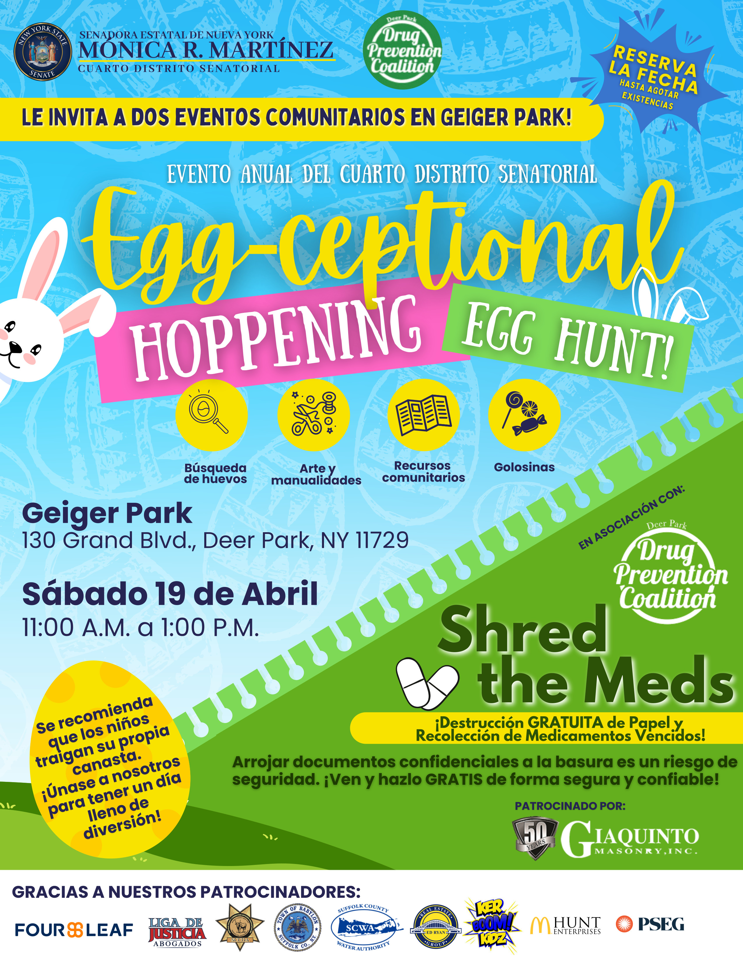 Photo Image of Egg Hun Flyer in Spanish
