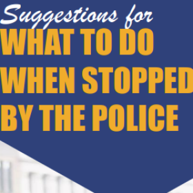 What To Do When Stopped by Police