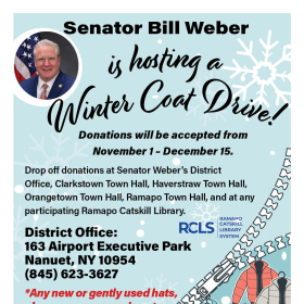 Weber Coat Drive 2025