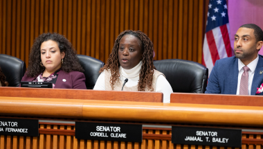 Sen. Cleare at Health Budget Council