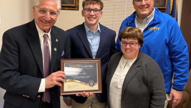 Andrew Miller - Awarded Senate Leadership