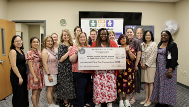 Mothers and Babies Big Check Group Photo