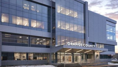 The Orange County Government Center in Goshen.