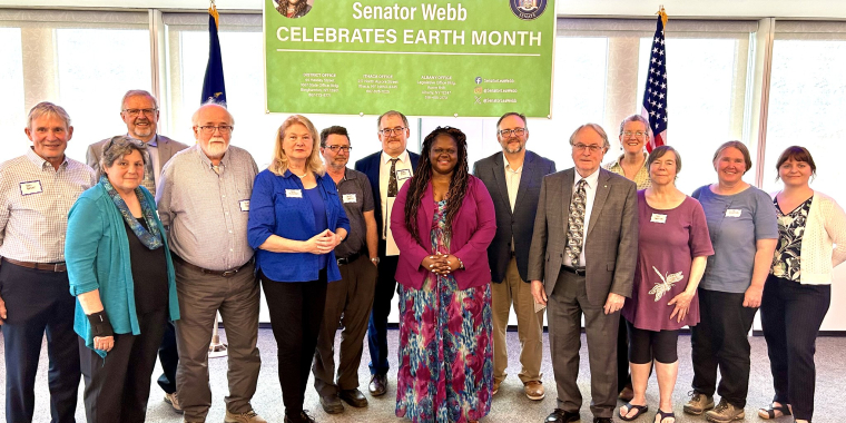 Senator Webb Celebrates Champions of Sustainability at Her 2024 Earth Month Reception