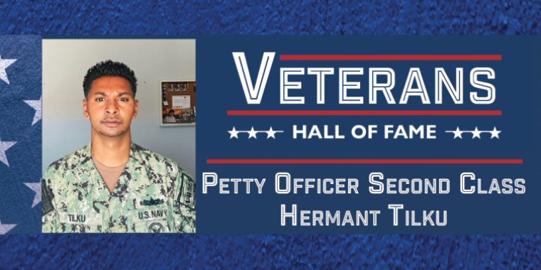 Petty Officer Second Class Hermant Tilku