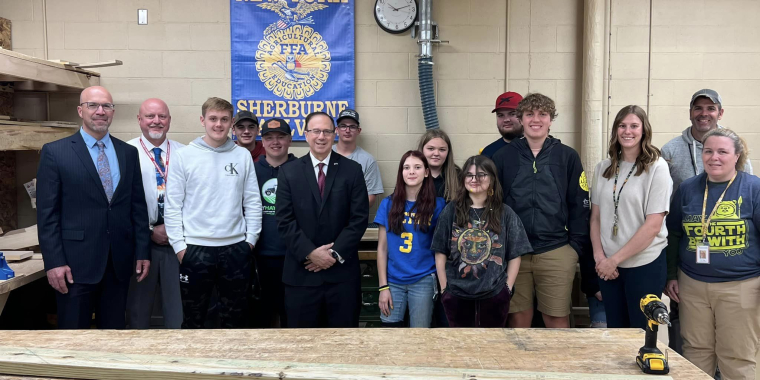 Griffo and FFA members