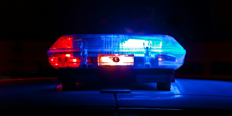 Image of a police vehicle light bar