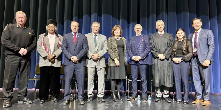 Griffo swearing in ceremony