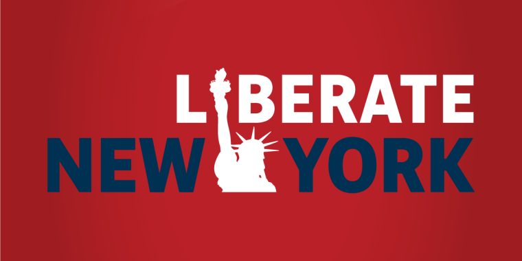 Liberate New York Illustration