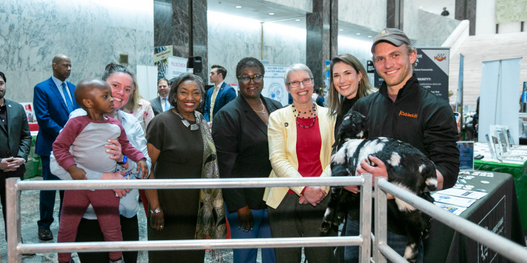 Senator May and Colleagues at the Rural Resources Fair 2024