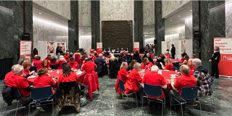 Photo of Senate Well AARP Event