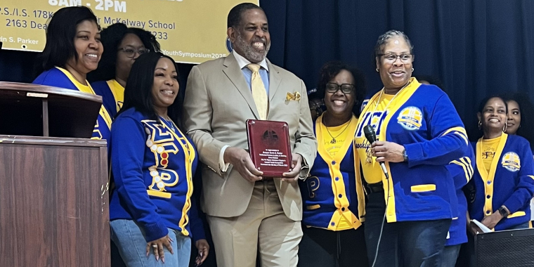 Senator Parker and members of SGR