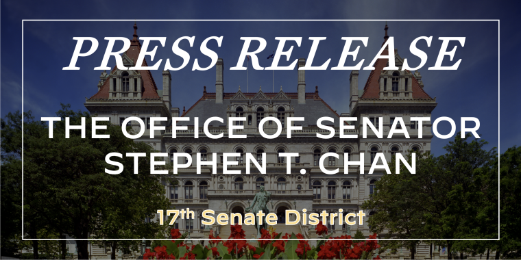 Press release Senator CHan