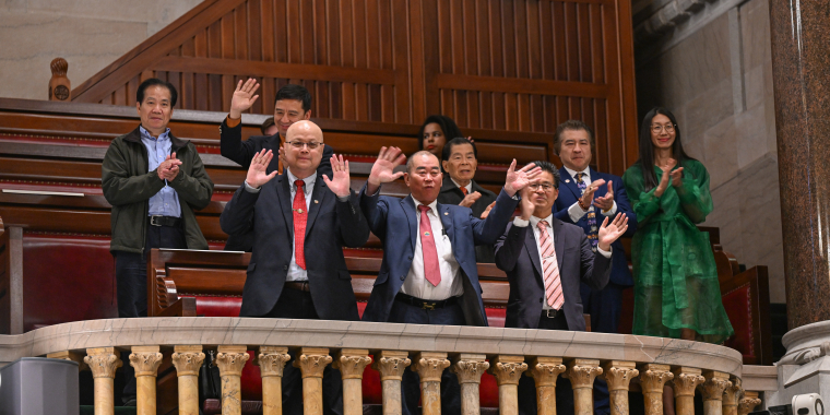 Senator Chan Recognizes the descendants of the Chinese America Transcontinental Railroad Workers