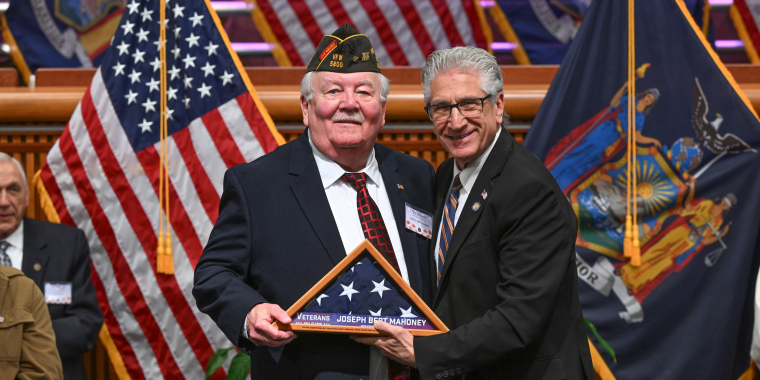 Statewide honor Village of Waterford Mayor Bert Mahoney