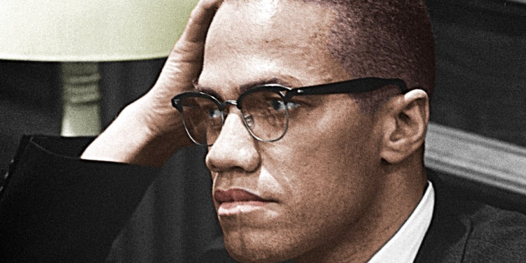 Malcolm X Portrait