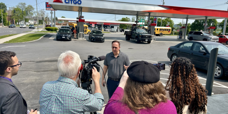 Sen. Griffo Gas Latch News Conference