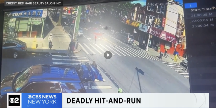 Deadly Hit and run 90 year old dead