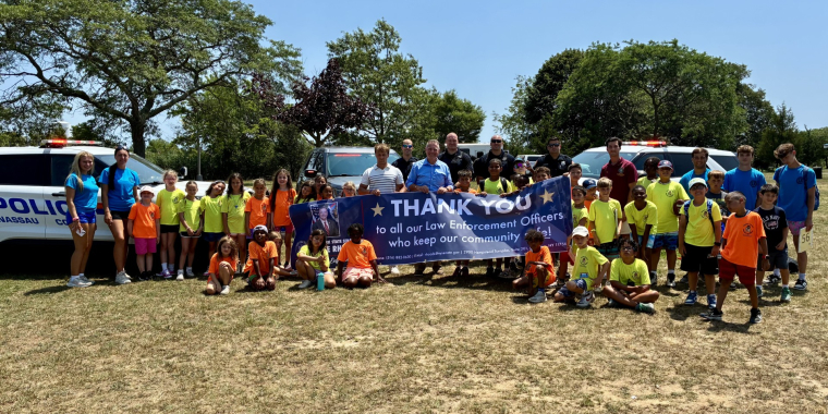 New York State Senator Steve Rhoads teams up with Nassau County Executive Bruce Blakeman and Nassau County Police Department for Police Appreciation Day at Wantagh Park