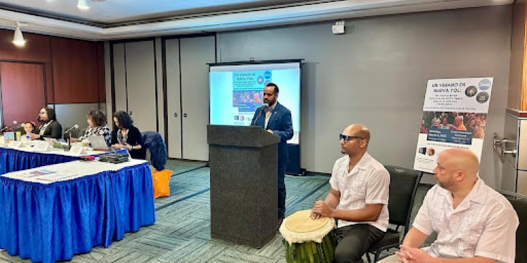 Senator Serrano at SOMOS Workshop