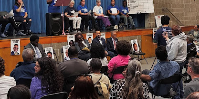 Senator Serrano joined Community Voices Heard Power (CVHP) for a town hall