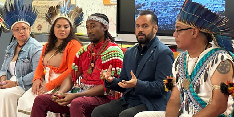 Senator Serrano was pleased to join the Children’s Areito educational event