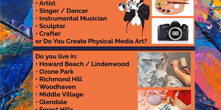 We are seeking artists like you.