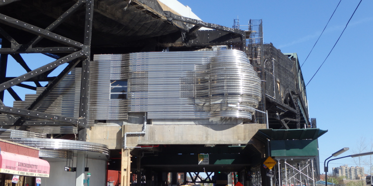 The Smith-9th Street subway station in Gowanus.