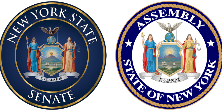 Senate and Assemblymember Seals