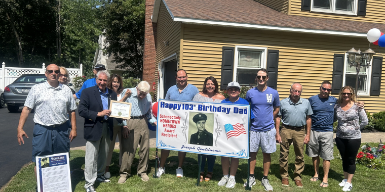 103rd Birthday of Joseph Gentiluomo