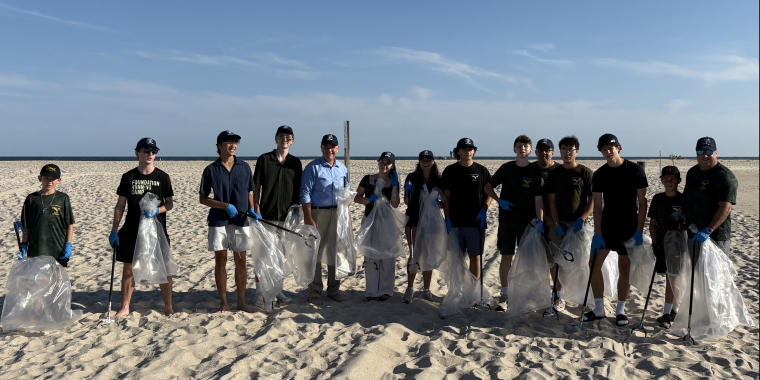 Senator Steve Rhoads Leads Jones Beach Cleanup with Volunteers 