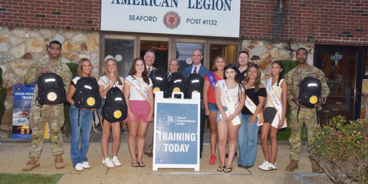 Over 100 Residents Attend Citizen Preparedness Training in Seaford