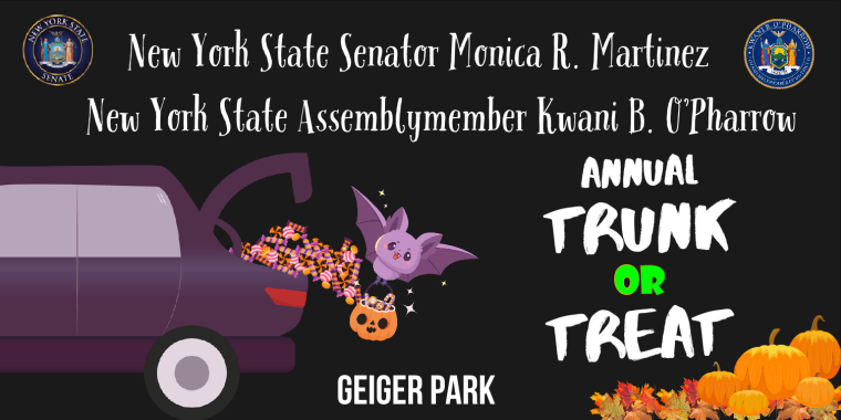 Photo image of the top of the 2025 Trunk or Treat Flyer