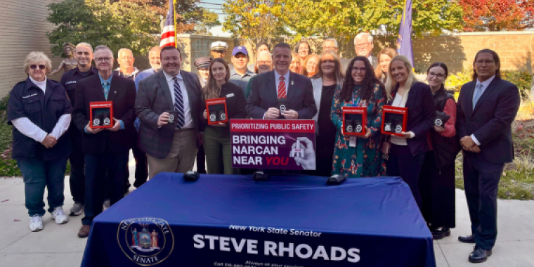 Senator Rhoads Launches First-in-State Library Naloxone Initiative Across Senate District 5