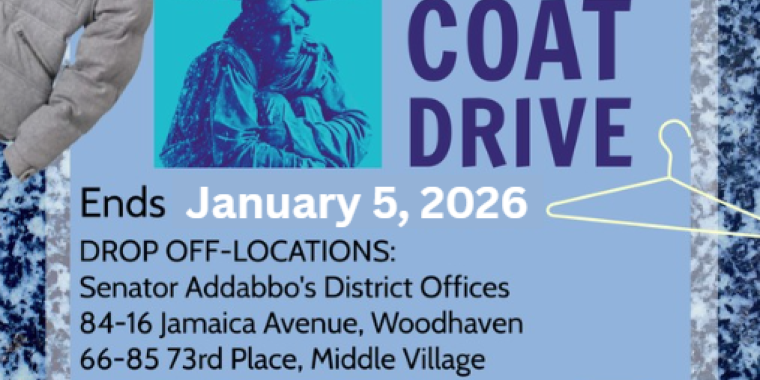 Donate a coat to someone in need. 