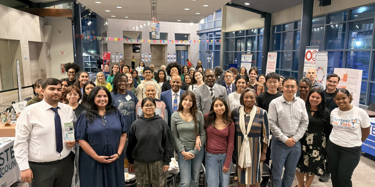 Senator Stewart-Cousins with Youth Advisory Council Members and Community Organizations