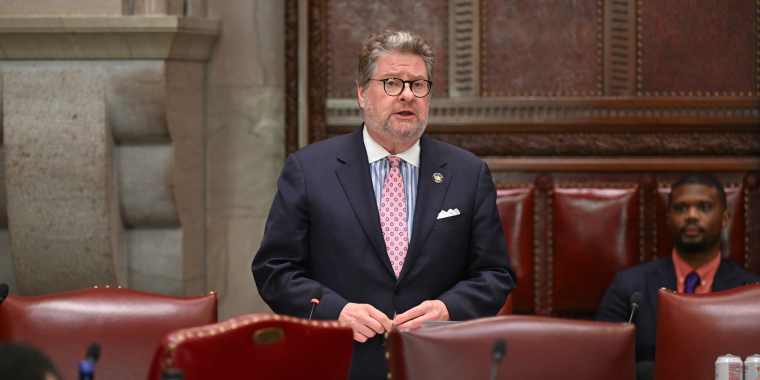 Sen. Harckham in Albany