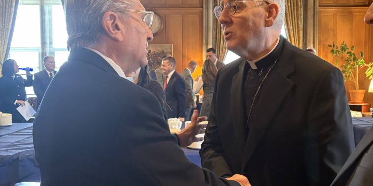 Tedisco and Bishop O'Connell