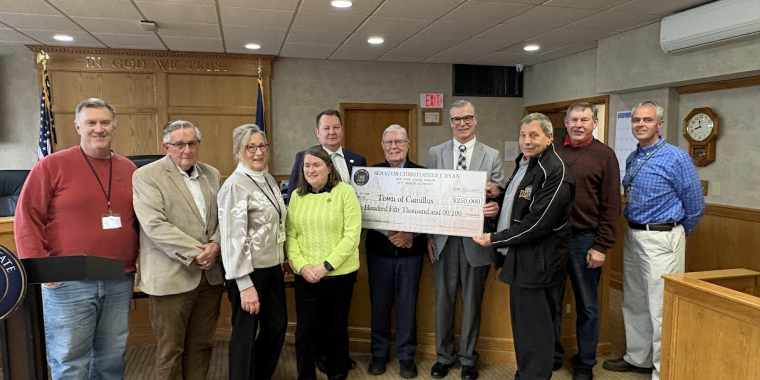 Camillus check presentation