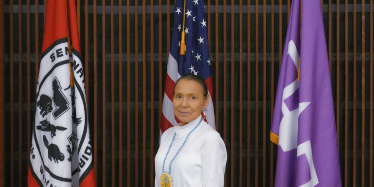 Photo of Seneca Nation Councilor Tina Abrams