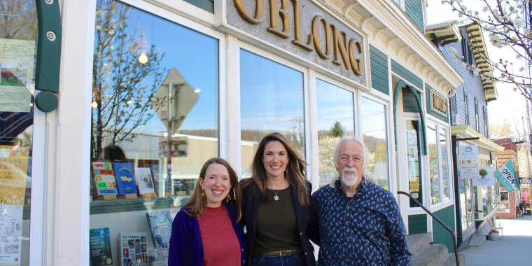 Senator Michelle Hinchey with Suzanna and Dick Hermans