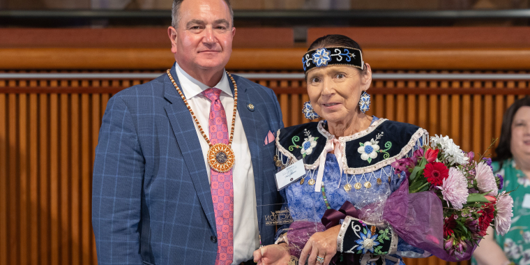 Senator Borrello and Honoree Tina Abrams