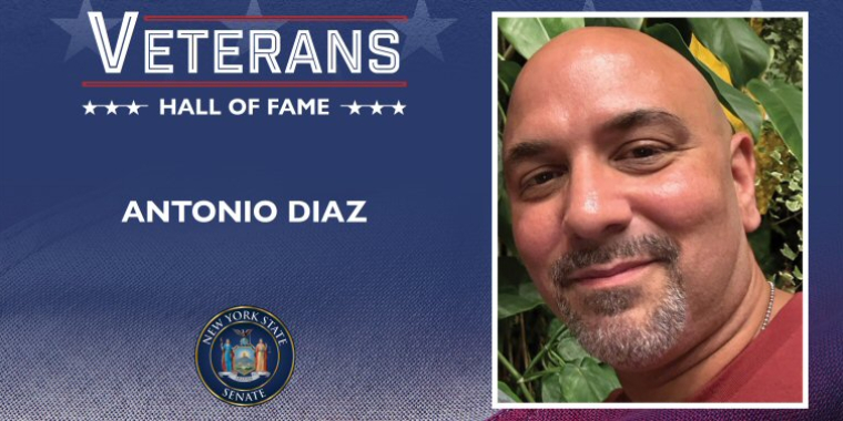 Senator Gounardes 26 VHOF Honoree, Antonio-Diaz