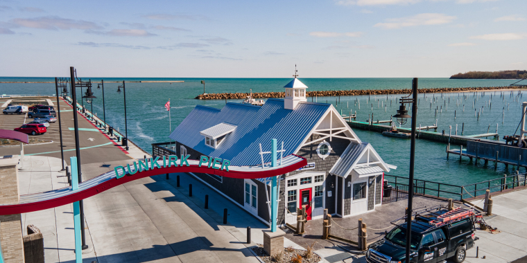 photo of the Dunkirk Pier 