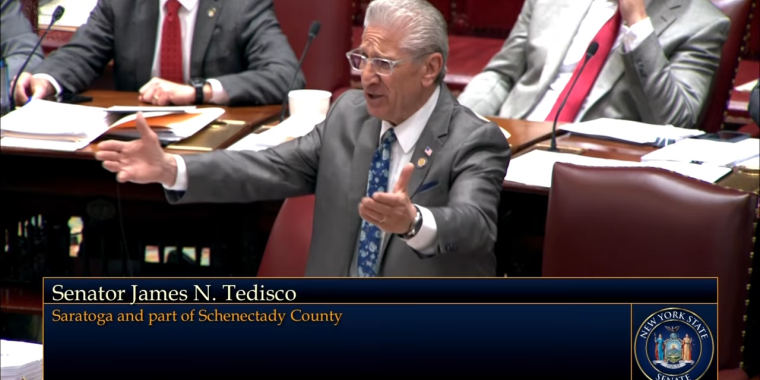 Tedisco argues 2026 Redistricting Referendum Amendment