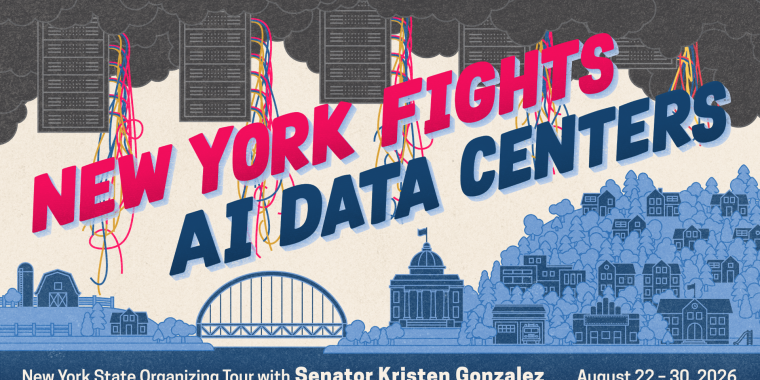 NY Fights AI Data Center Banner
