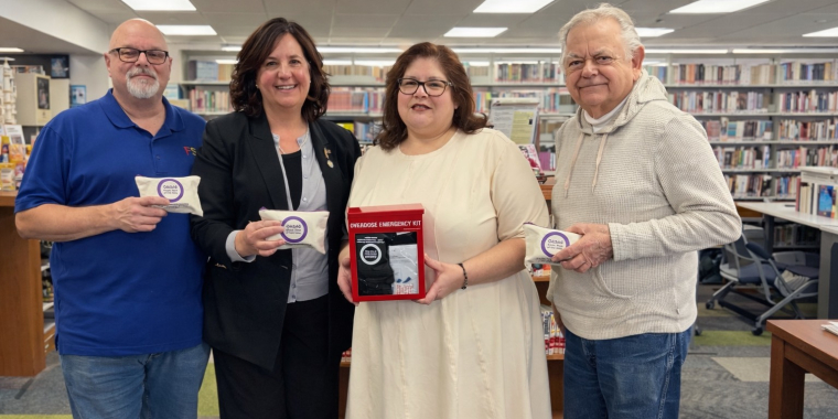 Sen. Canzoneri-Fitzpatrick, Franklin Square Library 