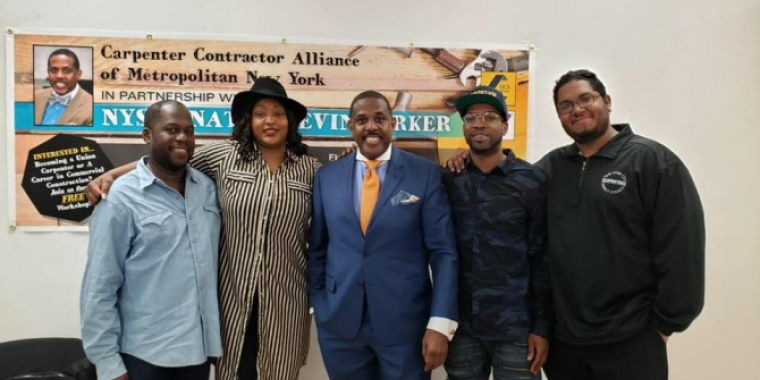 Senator Parker Hosts Apprentice Workshop In Partnership With The Carpenter Contractor Alliance of Metropolitan New York  